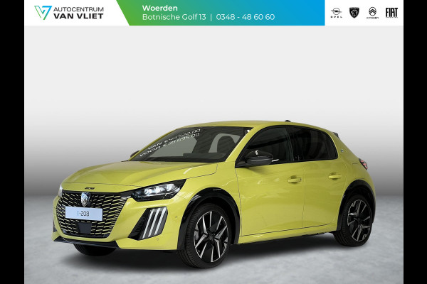 Peugeot e-208 EV GT 51 kWh | Long range | Stoelverwarming & Massage | Navigatie | Adaptieve Cruise Control |