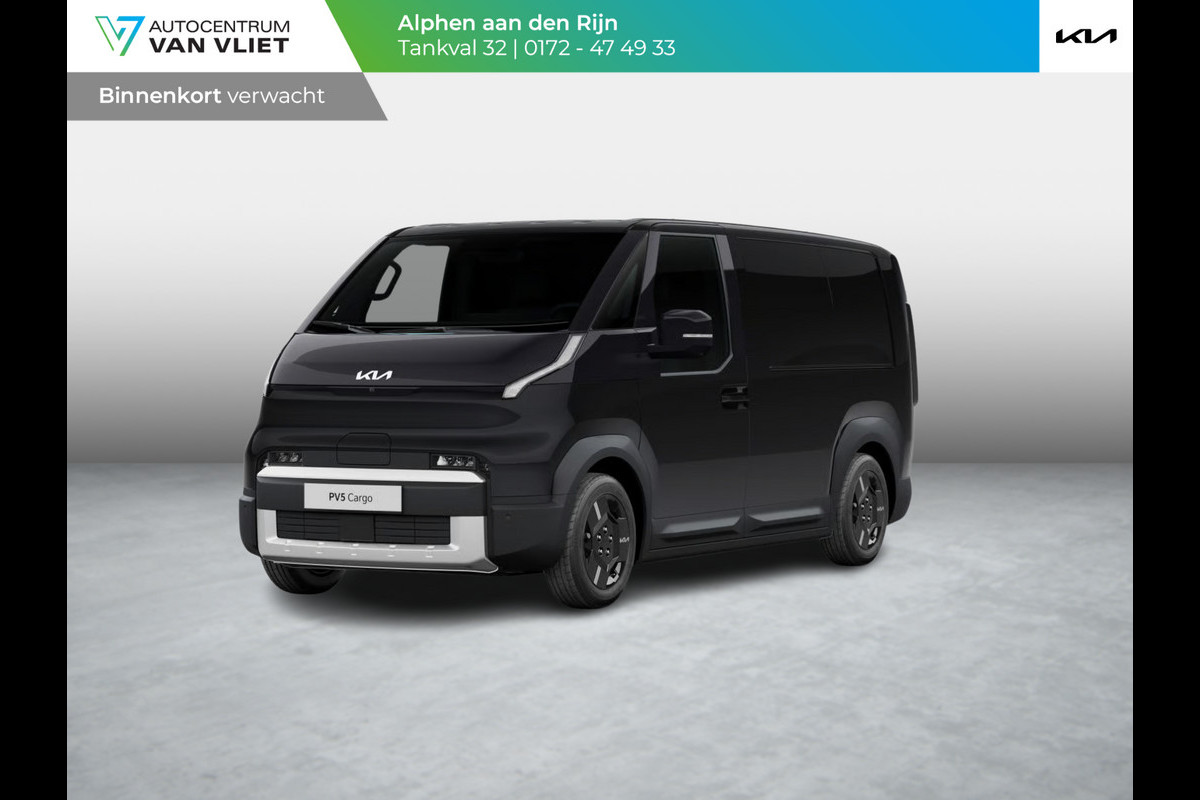 Kia PV5 L2H1 Elite Executive 71.2 kWh | Actieprijs* | Navi. | Clima. | Adapt. Cruise. | Achteruitrijcamera | Parkeersensoren | Stoel&Stuur Verwarming | Dodehoekcamera | Vegan Lederen Stoelbekleding