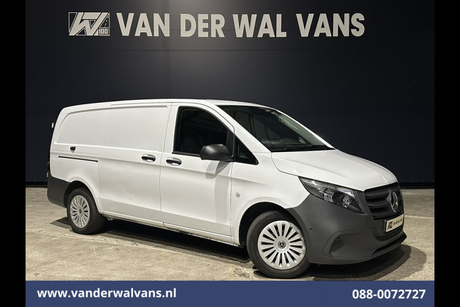 Mercedes-Benz Vito 116 CDI 164pk L2H1 Euro6 Airco | Camera | Navigatie | Cruisecontrol | Stoelverwarming Parkeersensoren, Bijrijdersbank