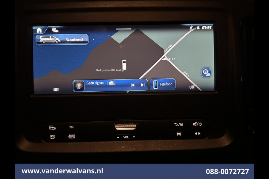 Mercedes-Benz Vito 116 CDI 164pk L2H1 Euro6 Airco | Camera | Navigatie | Cruisecontrol | Stoelverwarming Parkeersensoren, Bijrijdersbank