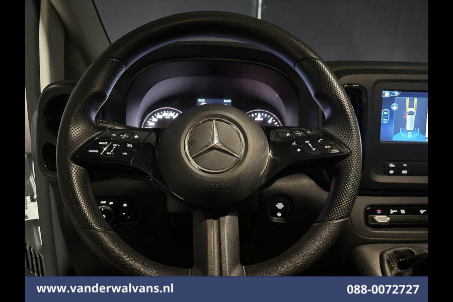 Mercedes-Benz Vito 116 CDI 164pk L2H1 Euro6 Airco | Camera | Navigatie | Cruisecontrol | Stoelverwarming Parkeersensoren, Bijrijdersbank