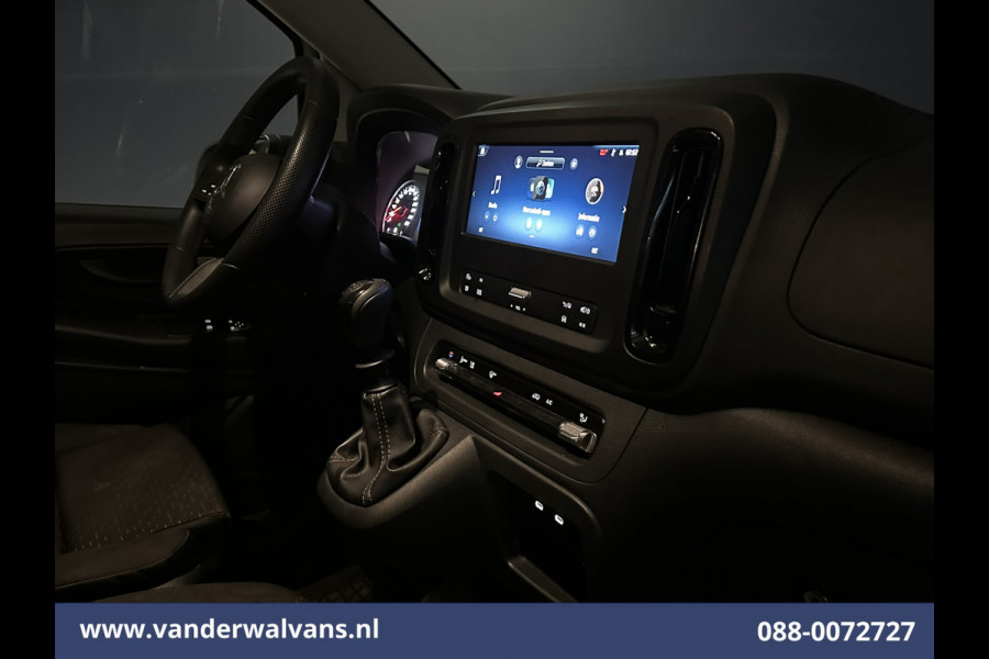 Mercedes-Benz Vito 116 CDI 164pk L2H1 Euro6 Airco | Camera | Navigatie | Cruisecontrol | Stoelverwarming Parkeersensoren, Bijrijdersbank