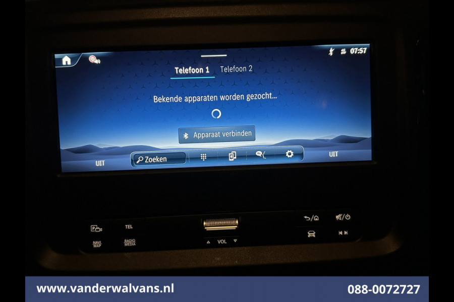 Mercedes-Benz Vito 116 CDI 164pk L2H1 Euro6 Airco | Camera | Navigatie | Cruisecontrol | Stoelverwarming Parkeersensoren, Bijrijdersbank