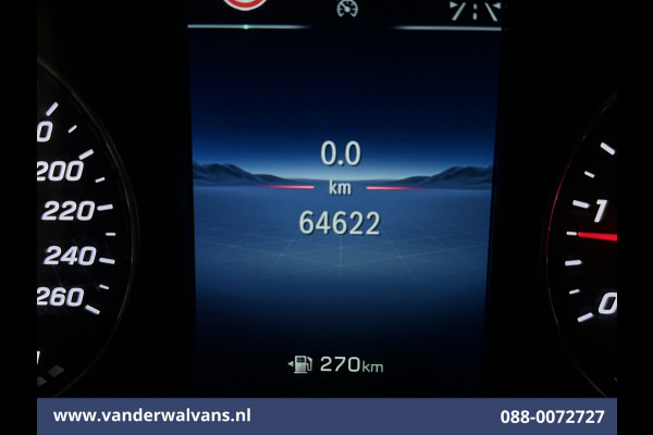 Mercedes-Benz Vito 116 CDI 164pk L2H1 Euro6 Airco | Camera | Navigatie | Cruisecontrol | Stoelverwarming Parkeersensoren, Bijrijdersbank