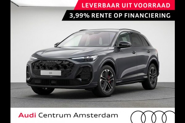 Audi Q5 S edition Competition e-hybrid 367 PK | Panorama-glasdak | MMI experience plus met B&O | Trekhaak, elektr. wegklapbaar | MMI bijrijdersdisplay |