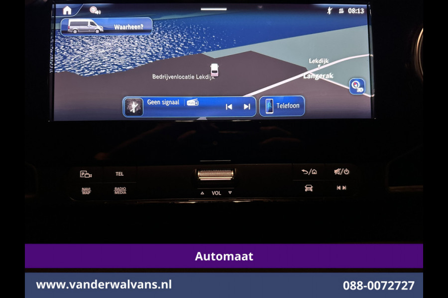Mercedes-Benz Sprinter 317 CDI 170pk 9G-Tronic Automaat L2H2 Euro6 Airco | Camera | Navigatie | Cruisecontrol Chauffeursstoel, Stoelverwarming, 270 Graden Achterdeuren,  Bijrijdersbank