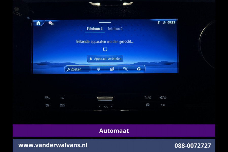 Mercedes-Benz Sprinter 317 CDI 170pk 9G-Tronic Automaat L2H2 Euro6 Airco | Camera | Navigatie | Cruisecontrol Chauffeursstoel, Stoelverwarming, 270 Graden Achterdeuren,  Bijrijdersbank