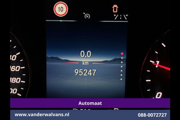 Mercedes-Benz Sprinter 317 CDI 170pk 9G-Tronic Automaat L2H2 Euro6 Airco | Camera | Navigatie | Cruisecontrol Chauffeursstoel, Stoelverwarming, 270 Graden Achterdeuren,  Bijrijdersbank