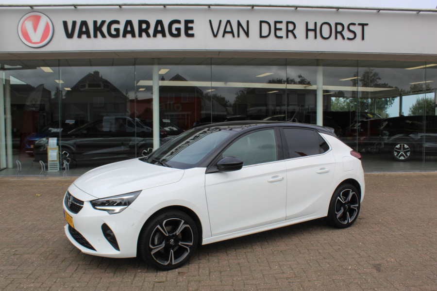 Opel Corsa 1.2 GS Line 100PK TURBO In nieuwstaat Opel Corsa ! Autm. airco, cruise cntrl, lane assist, panoramadak, verwarmde stoelen, LM wielen, camera, pdc v+a, navigatie by Apple Carplay/Android auto, metallic, LED verl. etc.