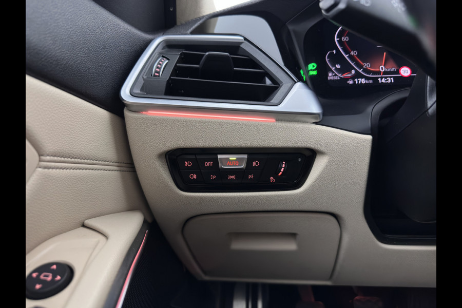 BMW 3-serie 320d High Executive Edition *LEATHER | FULL-LED | HEATED-COMFORTSEATS | DIGI-COCKPIT | NAVI-FULLMAP | AMBIENT-LIGHT | ECC | PDC | CRUISE | 17''ALU*