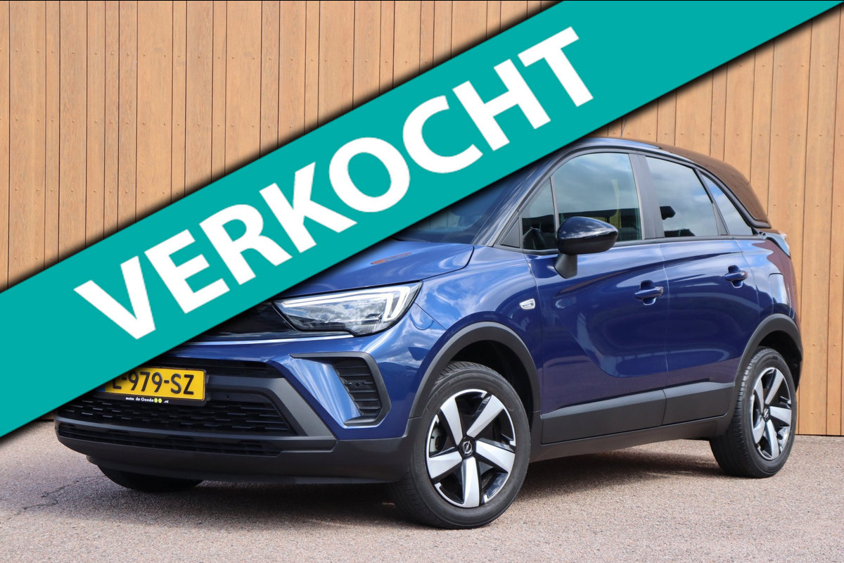 Opel Crossland 1.2 Turbo Business Edition org.NL afn.trekhaak camera carplay navi h.leer pdc