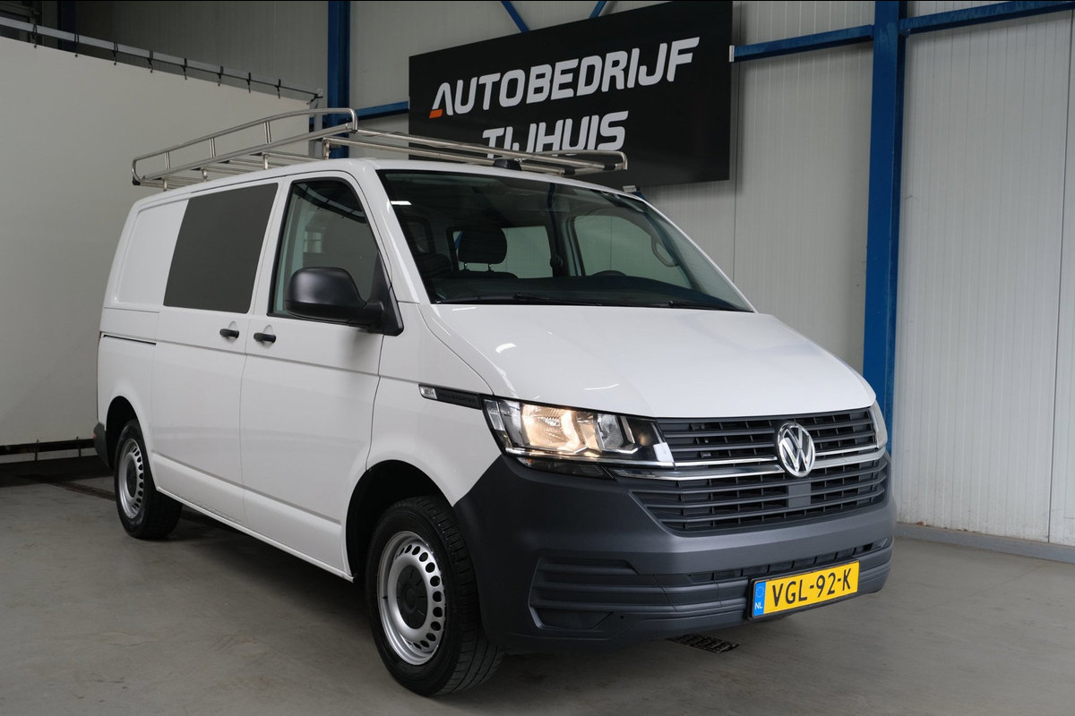 Volkswagen Transporter 2.0 TDI L1H1 26 DC - N.A.P. Airco, Cruise, Navi, Carplay, Trekhaak.