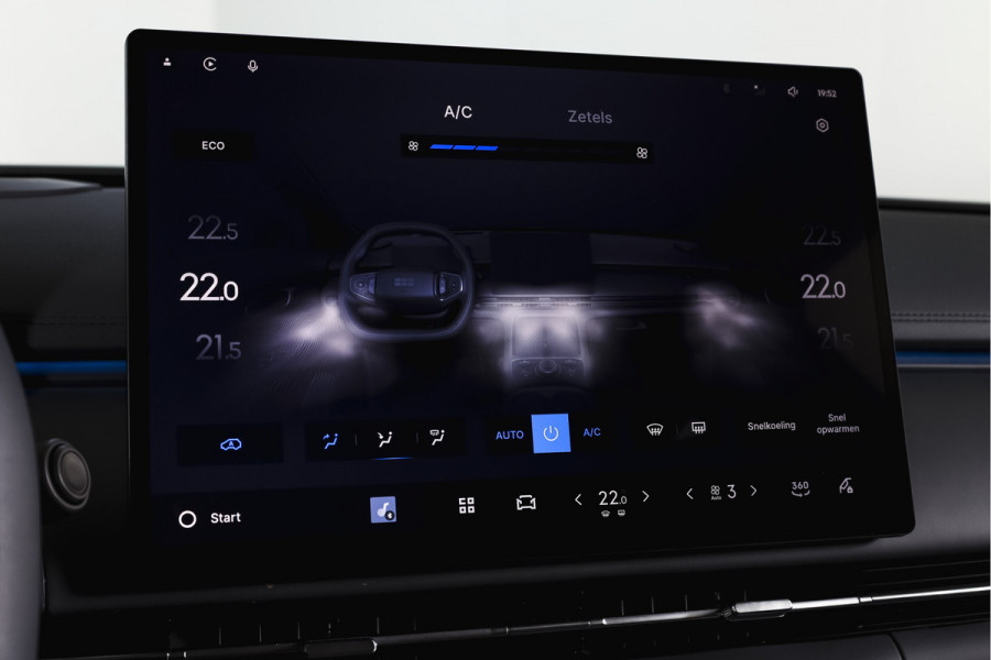 GEELY Starray EM-i 1.5 Launch Edition PHEV | S/K-Panodak | 360 Camera | NAV+App. Connect | V2L | Warmtepomp | HUD | Stoelverwarming & verkoeling | Memory | Elek. klep | Flyme | LM 19" | 8607