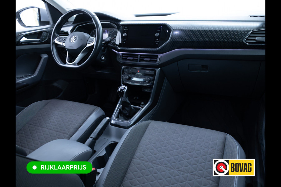 Volkswagen T-Cross 1.0 TSI Style 116 PK | Led | Adaptieve Cruise | Stoelverwarming | Climate control | Camera | Apple carplay/Android auto | Inclusief winterset op LMV, Rijklaarprijs