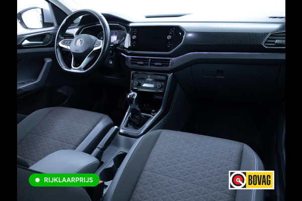 Volkswagen T-Cross 1.0 TSI Style 116 PK | Led | Adaptieve Cruise | Stoelverwarming | Climate control | Camera | Apple carplay/Android auto | Inclusief winterset op LMV, Rijklaarprijs