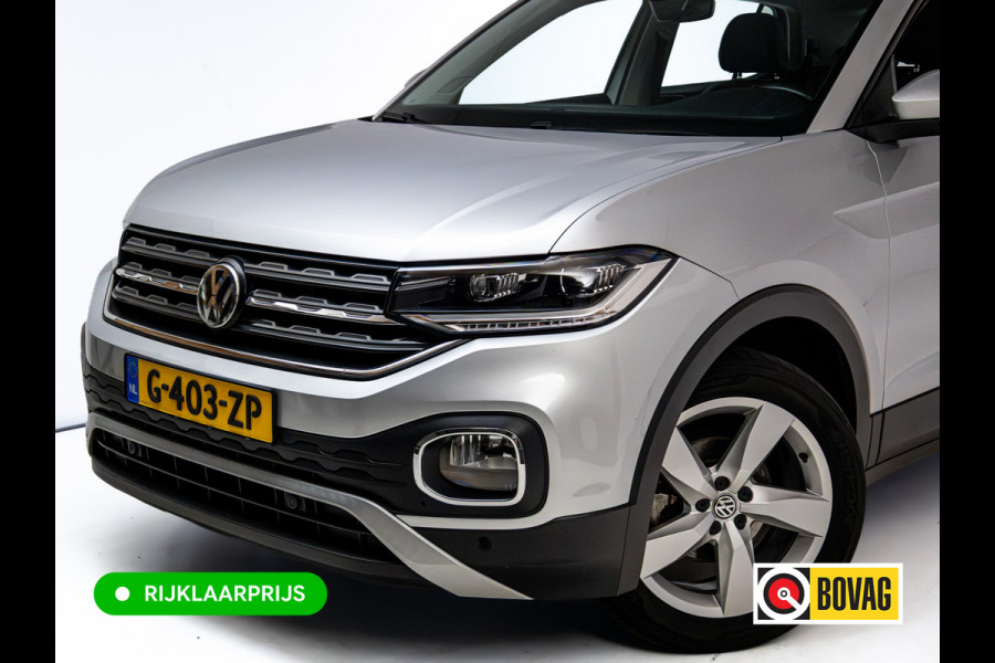 Volkswagen T-Cross 1.0 TSI Style 116 PK | Led | Adaptieve Cruise | Stoelverwarming | Climate control | Camera | Apple carplay/Android auto | Inclusief winterset op LMV, Rijklaarprijs