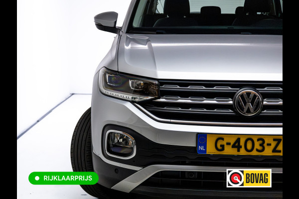 Volkswagen T-Cross 1.0 TSI Style 116 PK | Led | Adaptieve Cruise | Stoelverwarming | Climate control | Camera | Apple carplay/Android auto | Inclusief winterset op LMV, Rijklaarprijs