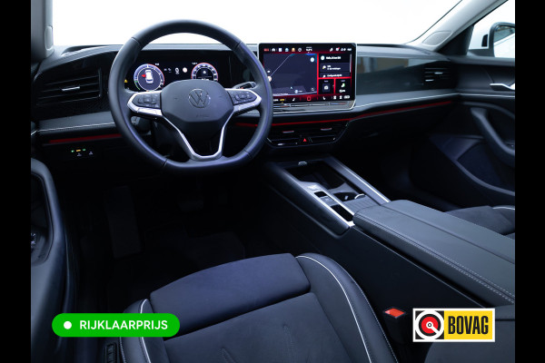Volkswagen Passat Variant 1.5 eHybrid Business Comfort Elec. Trekhaak| Led | Ergo Active Stoelen met geheugen | Stoelverw. | Adap onderstel | Adap Stuurverw, Navigaie, App. connect, Sfeerverlichting Rijklaarprijs!