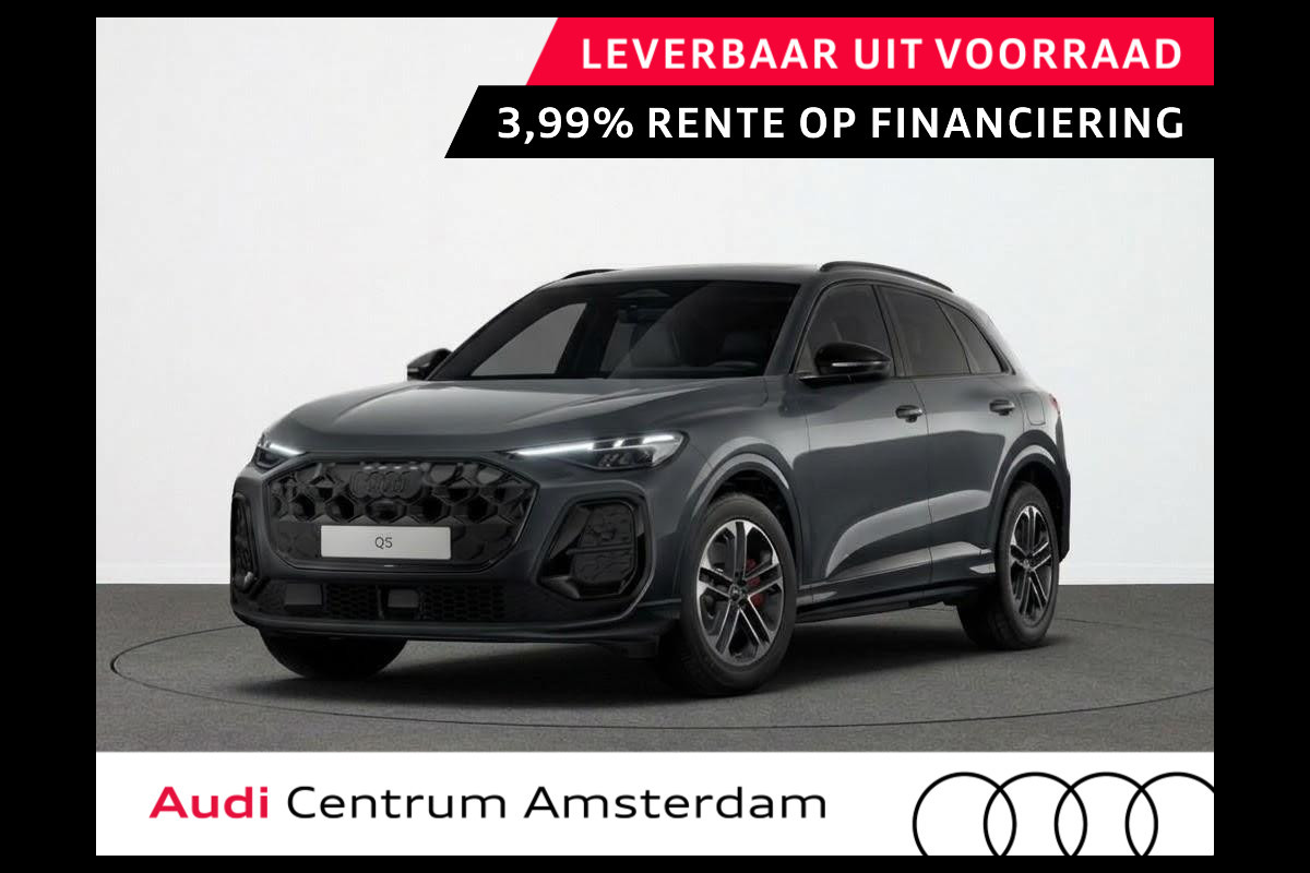 Audi Q5 S edition Competition e-hybrid 367 PK | Panorama-glasdak | MMI experience plus met B&O | Trekhaak, elektr. wegklapbaar | MMI bijrijdersdisplay |