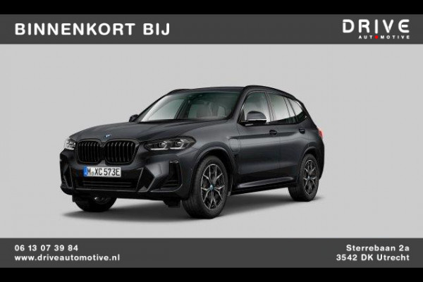 BMW X3 xDrive30e High Ex M-Sport LCI|Leer|Memory|Cam|Uniek: Individual Frozen Deep Grey|