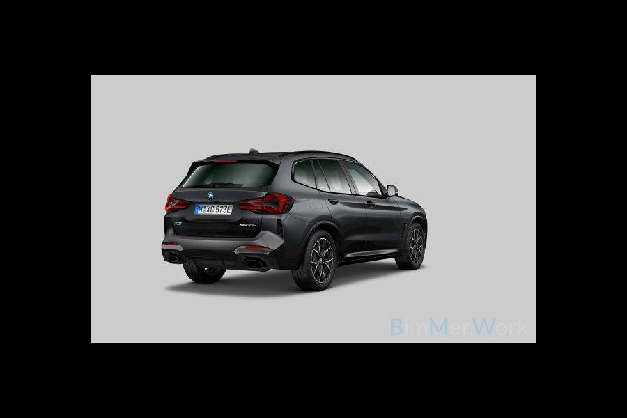 BMW X3 xDrive30e High Ex M-Sport LCI|Leer|Memory|Cam|Uniek: Individual Frozen Deep Grey|
