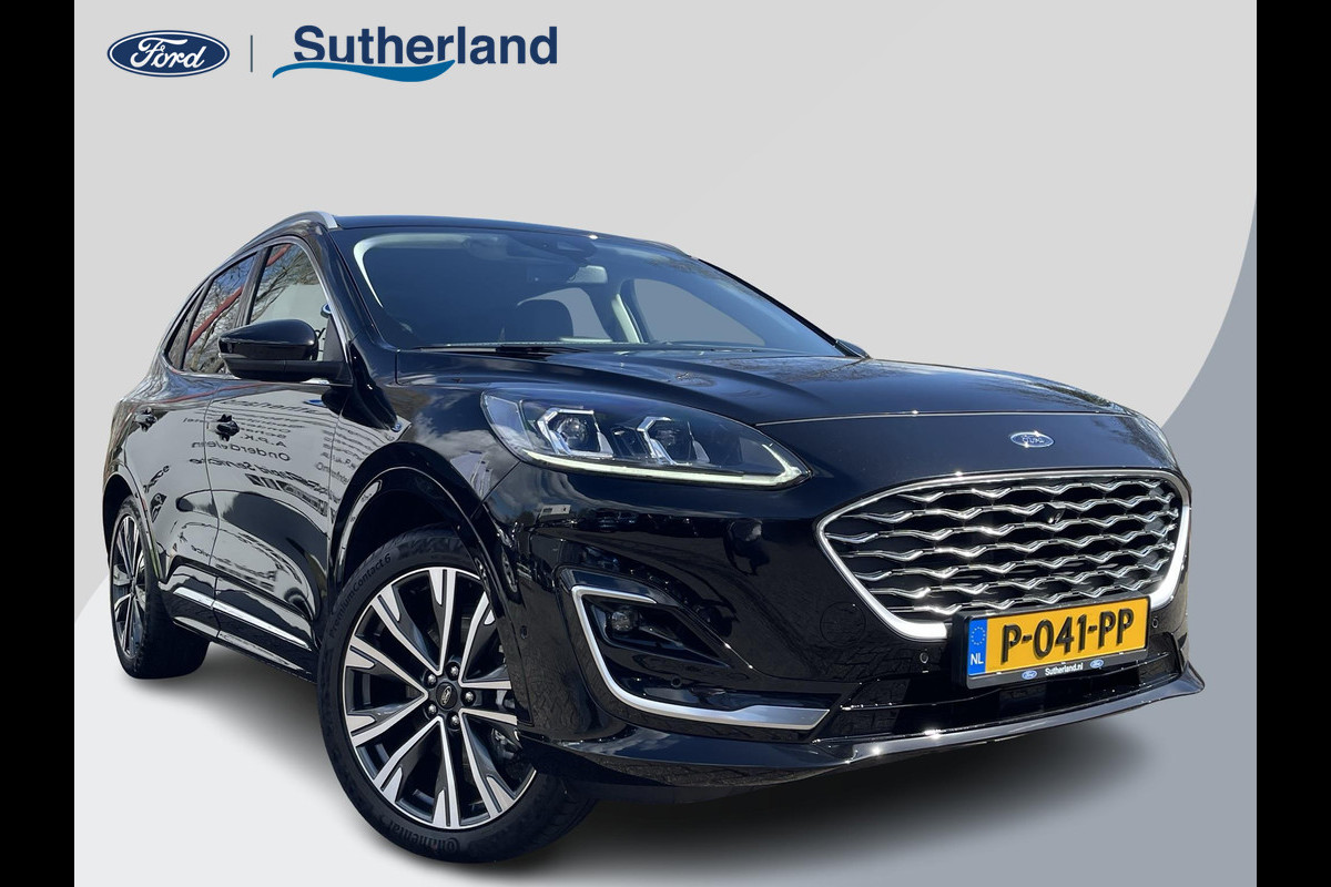 Ford Kuga 2.5 PHEV Vignale 225pk | Wegklapbare Trekhaak | Adaptieve Cruise | Head up Display | Winterpack | Full Leder