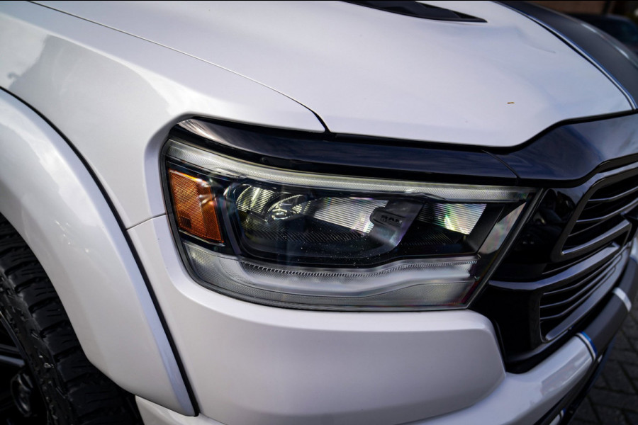 Dodge Ram 1500 5.7 V8 4x4 Crew Cab Longhorn Laramie | Stoelkoeling/verwarming | Panorama | Luchtvering | 360cam | Treeplank | LPG