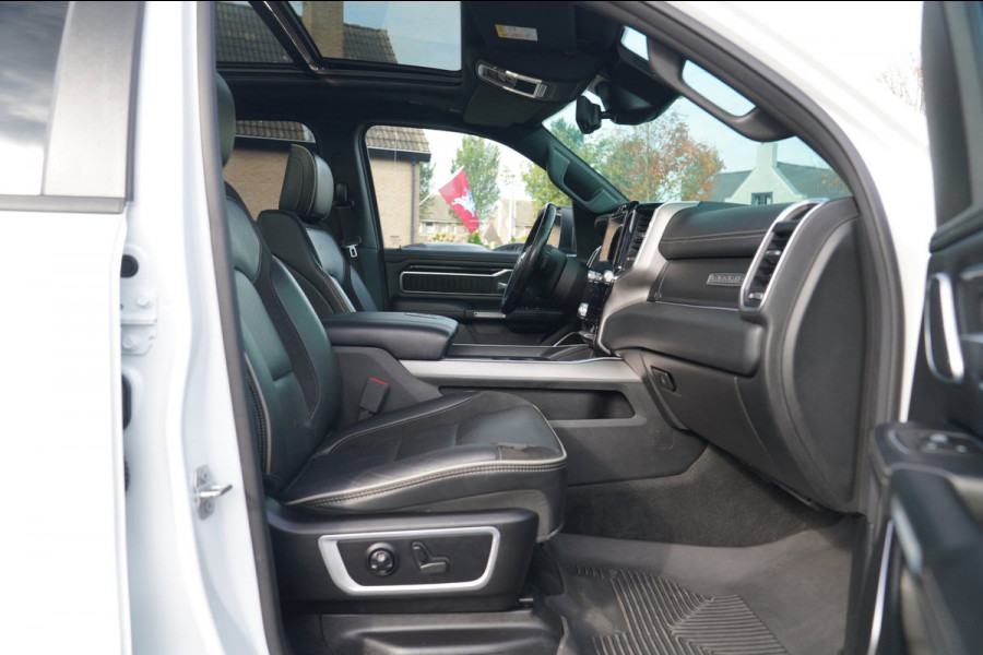 Dodge Ram 1500 5.7 V8 4x4 Crew Cab Longhorn Laramie | Stoelkoeling/verwarming | Panorama | Luchtvering | 360cam | Treeplank | LPG