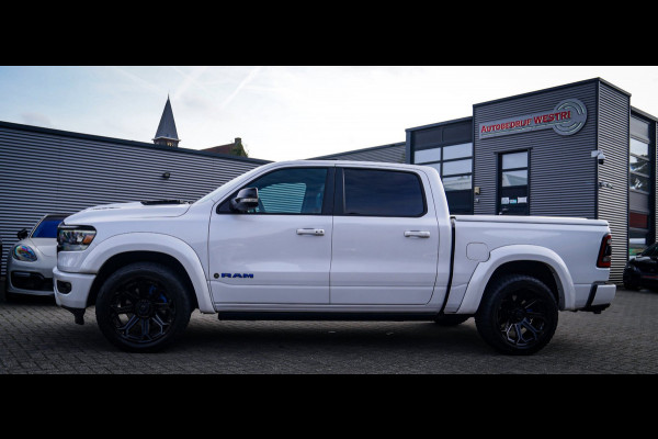 Dodge Ram 1500 5.7 V8 4x4 Crew Cab Longhorn Laramie | Stoelkoeling/verwarming | Panorama | Luchtvering | 360cam | Treeplank | LPG