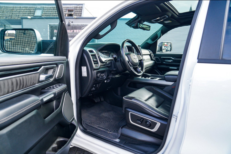 Dodge Ram 1500 5.7 V8 4x4 Crew Cab Longhorn Laramie | Stoelkoeling/verwarming | Panorama | Luchtvering | 360cam | Treeplank | LPG