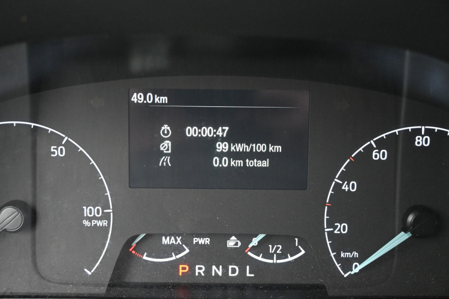 Ford e-Transit 68kWh 390L Trend Bakwagen met Dhollandia laadklep Navigatie met camera, Zijdeur