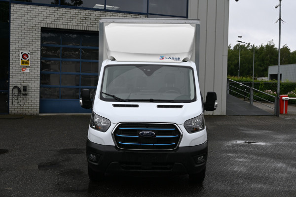 Ford e-Transit 68kWh 390L Trend Bakwagen met Dhollandia laadklep Navigatie met camera, Zijdeur