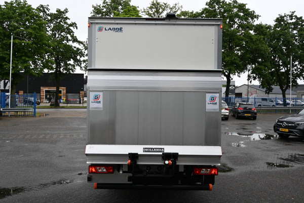 Ford e-Transit 68kWh 390L Trend Bakwagen met Dhollandia laadklep Navigatie met camera, Zijdeur