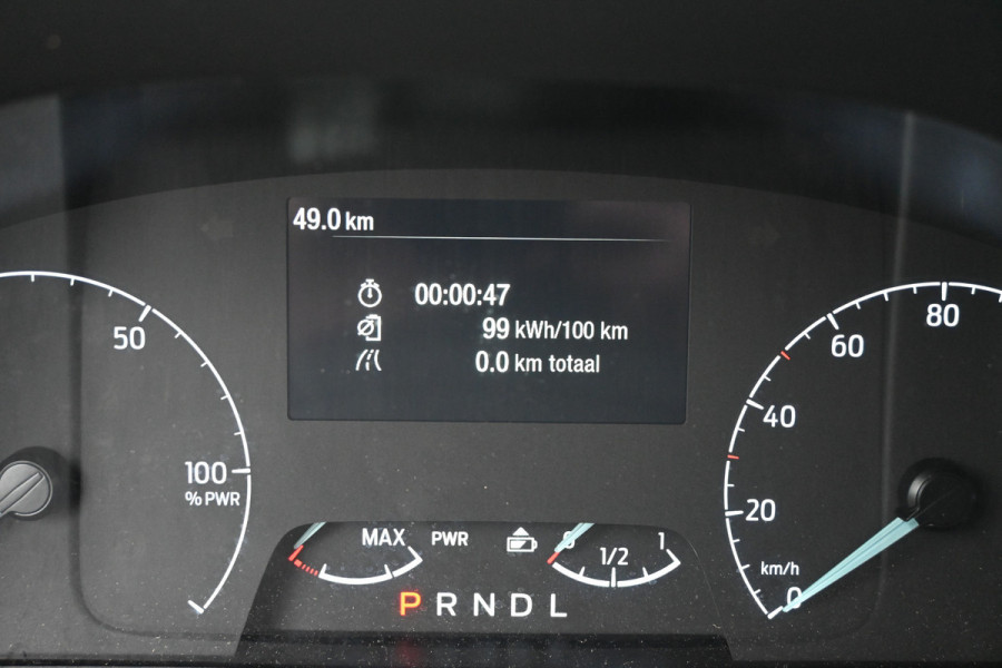 Ford e-Transit 68kWh 390L Trend Bakwagen met Dhollandia laadklep Navigatie met camera, Zijdeur