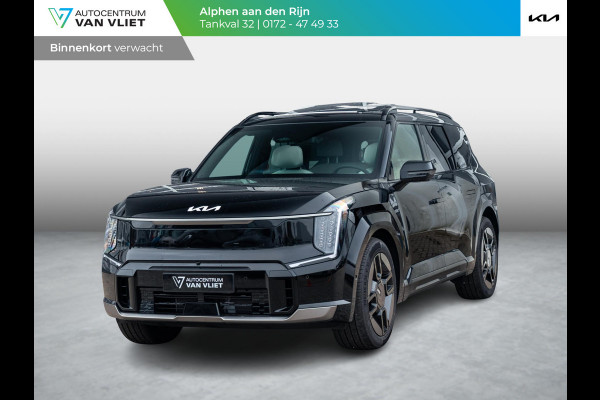 Kia EV9 GT-Line AWD 99.8 kWh | Actieprijs* | Navi. | Clima. | Dodehoekcamera | Intelligente Parkeerassistentie | Massagefunctie | GT-Line Vegan Lederen Stoelbekleding | Premium Sound System | Zonnedak met Schuif-/Kantelfunctie