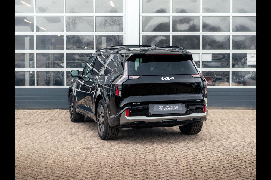 Kia EV9 GT-Line AWD 99.8 kWh | Actieprijs* | Navi. | Clima. | Dodehoekcamera | Intelligente Parkeerassistentie | Massagefunctie | GT-Line Vegan Lederen Stoelbekleding | Premium Sound System | Zonnedak met Schuif-/Kantelfunctie