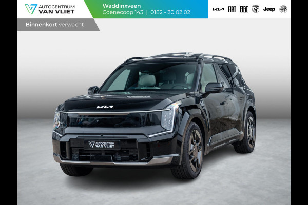Kia EV9 GT-Line AWD 99.8 kWh | Actieprijs* | Navi. | Clima. | Dodehoekcamera | Intelligente Parkeerassistentie | Massagefunctie | GT-Line Vegan Lederen Stoelbekleding | Premium Sound System | Zonnedak met Schuif-/Kantelfunctie