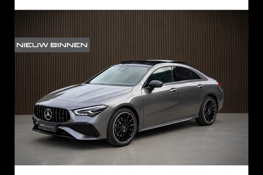 Mercedes-Benz CLA-Klasse 250 e Star Edition AMG | Panoramadak | Stoelverwarming | Camera | Cruise Control | Keyless | Apple Carplay | Ambiance Verlichting | Navigatie | Grootlichtassistent | LED | SOH 93,86%
