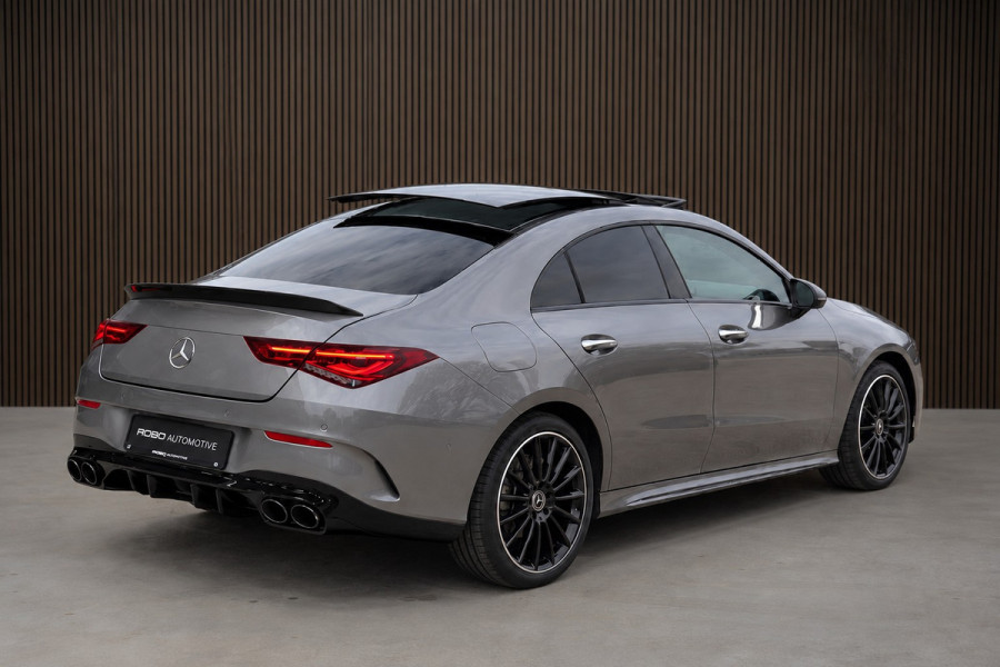 Mercedes-Benz CLA-Klasse 250 e Star Edition AMG | Panoramadak | Stoelverwarming | Camera | Cruise Control | Keyless | Apple Carplay | Ambiance Verlichting | Navigatie | Grootlichtassistent | LED | SOH 93,86%