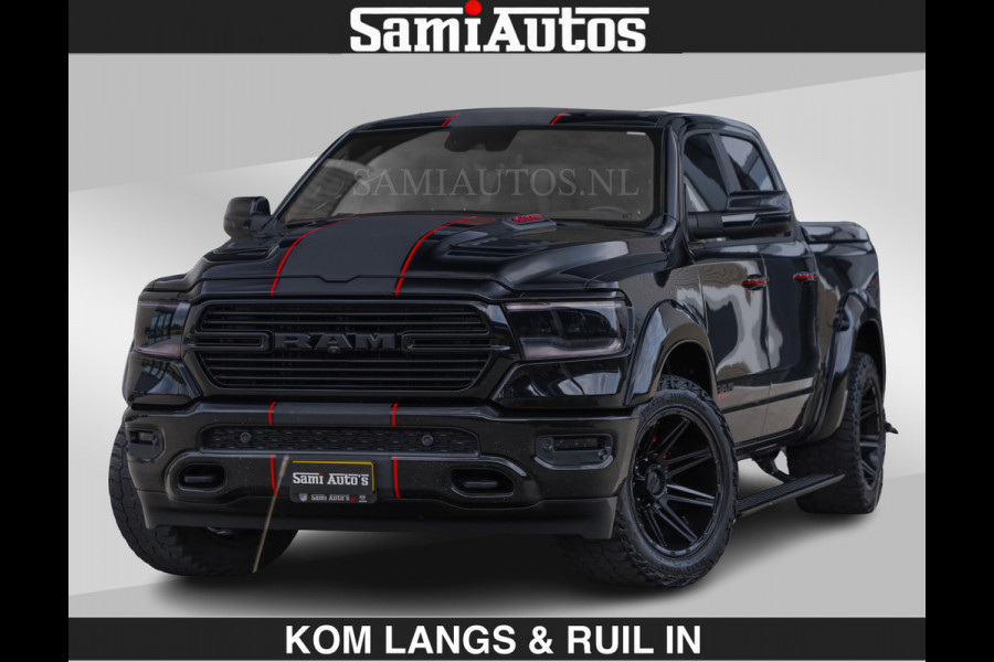 Dodge Ram GT HULK | TRX PACK | 5.7 V8 HEMI | € 66.950,- excl |SCHAKEL FLIPPERS | WIDE BODY | MEGA DIKKE WIELEN | HUD | PANO | CREW CAB 5 PERSOONS | DUBBELE CABINE DC |