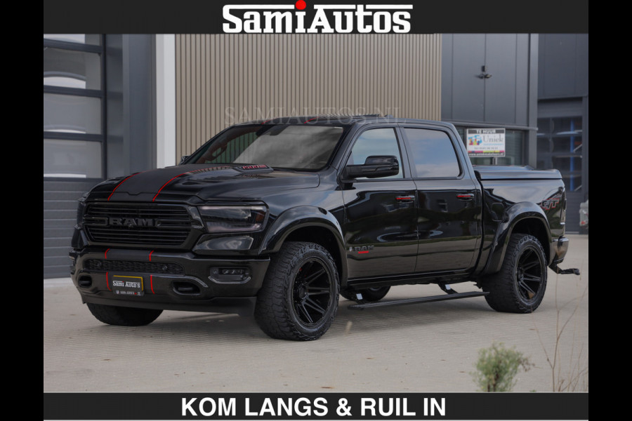 Dodge Ram GT HULK | TRX PACK | 5.7 V8 HEMI | € 66.950,- excl |SCHAKEL FLIPPERS | WIDE BODY | MEGA DIKKE WIELEN | HUD | PANO | CREW CAB 5 PERSOONS | DUBBELE CABINE DC |