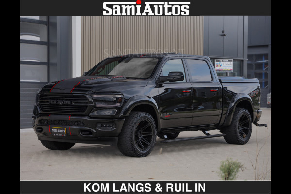 Dodge Ram GT HULK | TRX PACK | 5.7 V8 HEMI | € 66.950,- excl |SCHAKEL FLIPPERS | WIDE BODY | MEGA DIKKE WIELEN | HUD | PANO | CREW CAB 5 PERSOONS | DUBBELE CABINE DC |