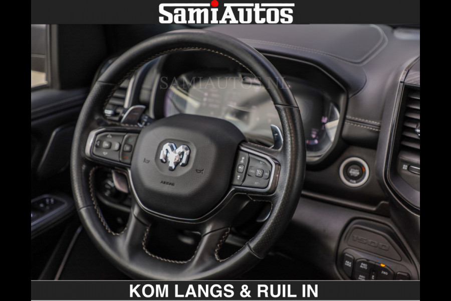 Dodge Ram GT HULK | TRX PACK | 5.7 V8 HEMI | € 66.950,- excl |SCHAKEL FLIPPERS | WIDE BODY | MEGA DIKKE WIELEN | HUD | PANO | CREW CAB 5 PERSOONS | DUBBELE CABINE DC |