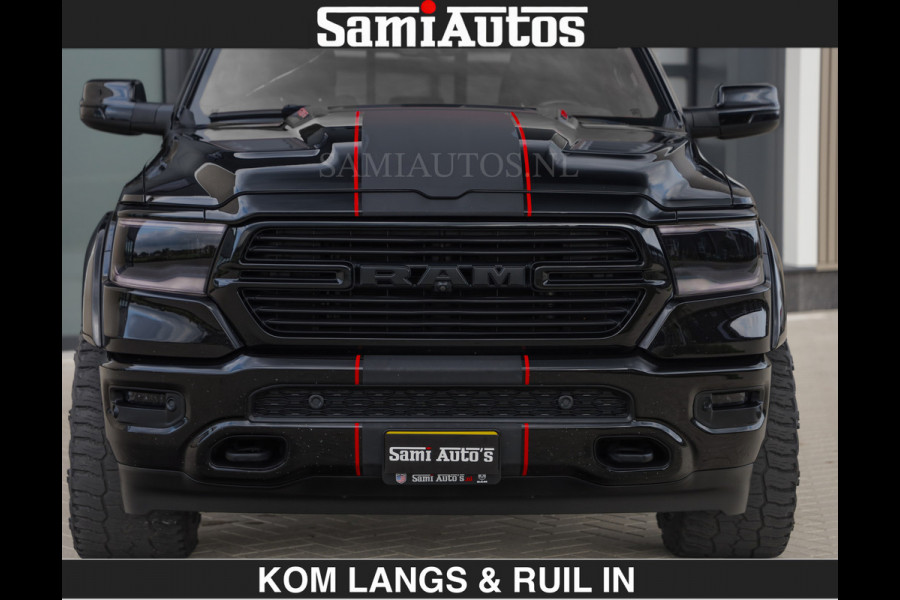 Dodge Ram GT HULK | TRX PACK | 5.7 V8 HEMI | € 66.950,- excl |SCHAKEL FLIPPERS | WIDE BODY | MEGA DIKKE WIELEN | HUD | PANO | CREW CAB 5 PERSOONS | DUBBELE CABINE DC |