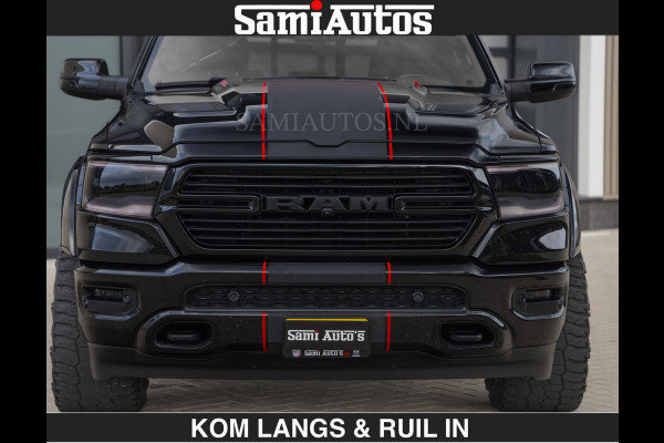 Dodge Ram GT HULK | TRX PACK | 5.7 V8 HEMI | € 66.950,- excl |SCHAKEL FLIPPERS | WIDE BODY | MEGA DIKKE WIELEN | HUD | PANO | CREW CAB 5 PERSOONS | DUBBELE CABINE DC |