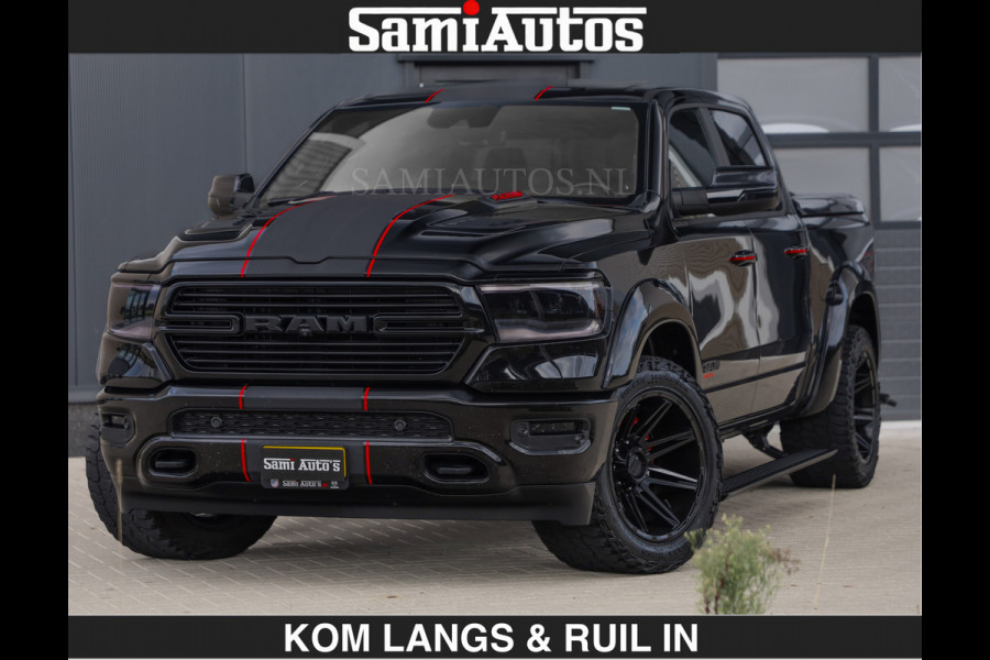 Dodge Ram GT HULK | TRX PACK | 5.7 V8 HEMI | € 66.950,- excl |SCHAKEL FLIPPERS | WIDE BODY | MEGA DIKKE WIELEN | HUD | PANO | CREW CAB 5 PERSOONS | DUBBELE CABINE DC |