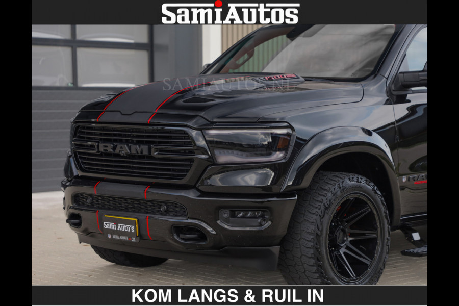 Dodge Ram GT HULK | TRX PACK | 5.7 V8 HEMI | € 66.950,- excl |SCHAKEL FLIPPERS | WIDE BODY | MEGA DIKKE WIELEN | HUD | PANO | CREW CAB 5 PERSOONS | DUBBELE CABINE DC |