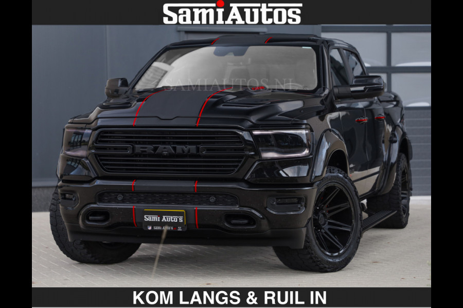 Dodge Ram GT HULK | TRX PACK | 5.7 V8 HEMI | € 66.950,- excl |SCHAKEL FLIPPERS | WIDE BODY | MEGA DIKKE WIELEN | HUD | PANO | CREW CAB 5 PERSOONS | DUBBELE CABINE DC |