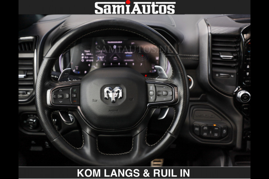Dodge Ram GT HULK | TRX PACK | 5.7 V8 HEMI | € 66.950,- excl |SCHAKEL FLIPPERS | WIDE BODY | MEGA DIKKE WIELEN | HUD | PANO | CREW CAB 5 PERSOONS | DUBBELE CABINE DC |