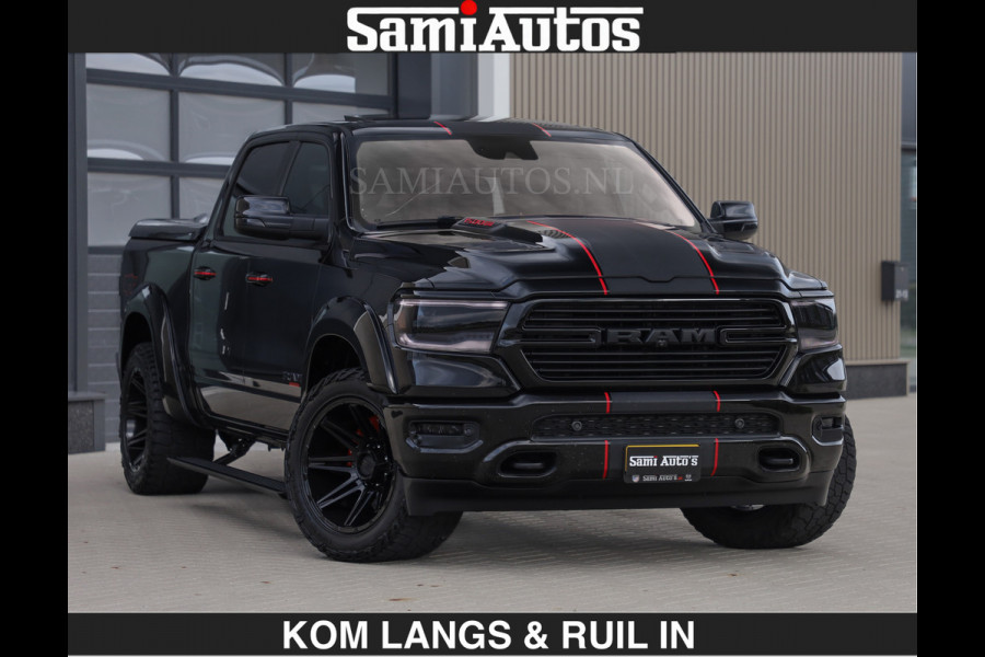 Dodge Ram GT HULK | TRX PACK | 5.7 V8 HEMI | € 66.950,- excl |SCHAKEL FLIPPERS | WIDE BODY | MEGA DIKKE WIELEN | HUD | PANO | CREW CAB 5 PERSOONS | DUBBELE CABINE DC |